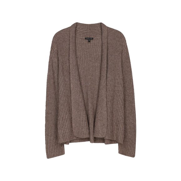 Eileen Fisher Alpaca Silk Stitch Cardigan - sz Small - Picture 1 of 9